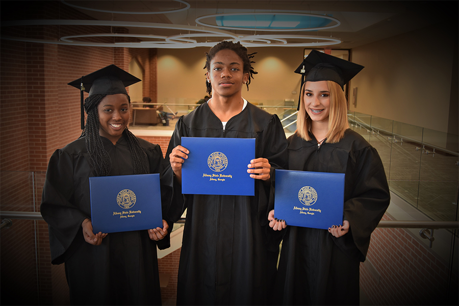 Albany State dual enrolled students graduate with degree, high school